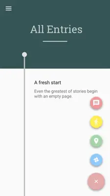 Stories – Timeline Diary android App screenshot 1